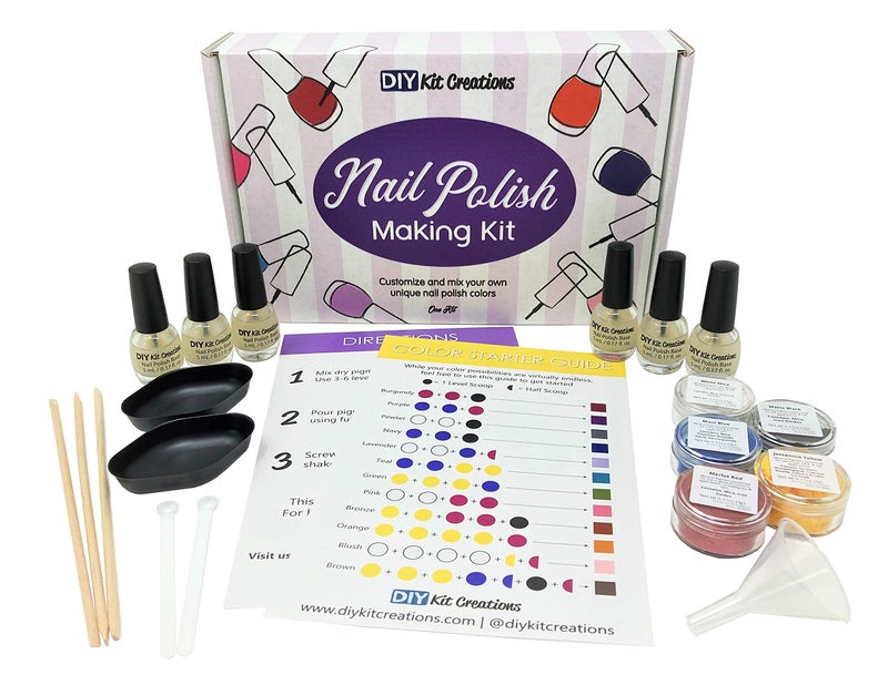 DIY Kit Creations: DIY Nail Polish Making Kit - Image 1